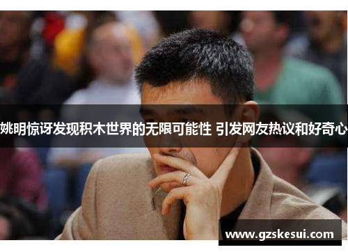 姚明惊讶发现积木世界的无限可能性 引发网友热议和好奇心